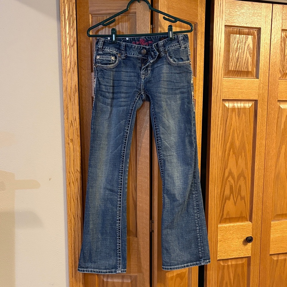 Rock & Roll Cowgirl Kids Blue Jeans
